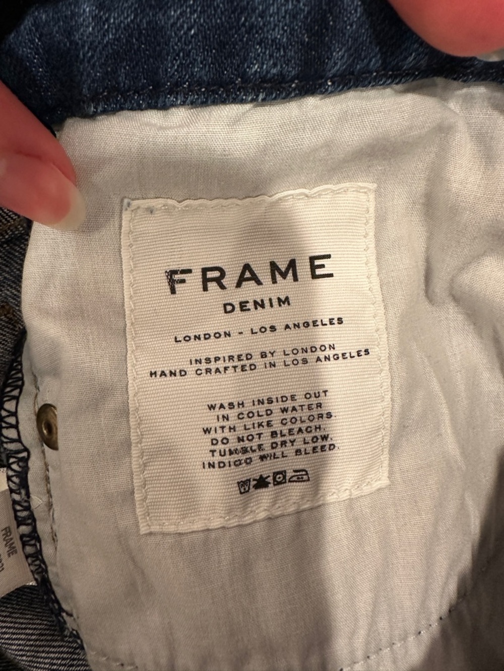 Frame Denim Le Grand Garçon Cuffed Cropped Straight-Leg Jeans - Picture 5 of 13